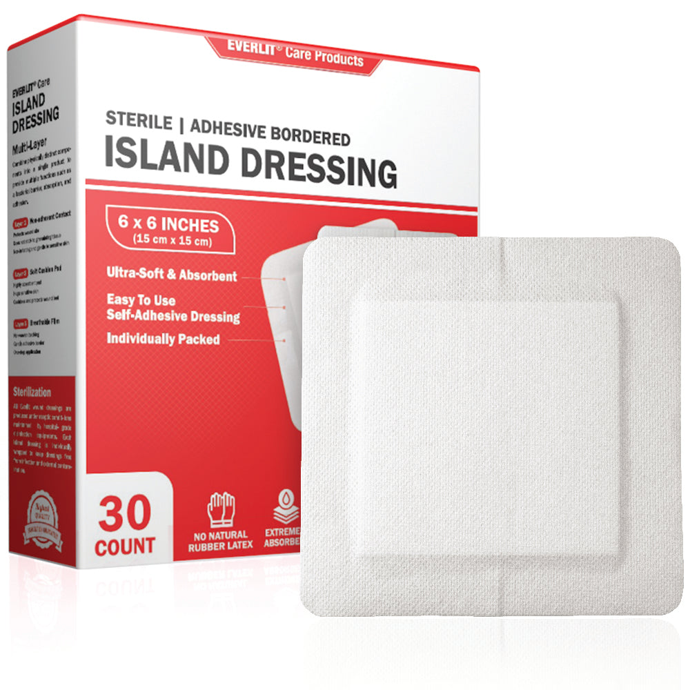 ADHESIVE ISLAND DRESSING